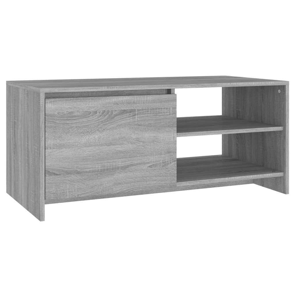 Coffee Table Grey Sonoma 102x50x45 cm Engineered Wood