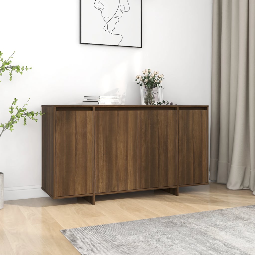 Sideboard 35X4X75 Cm Engineered Wood