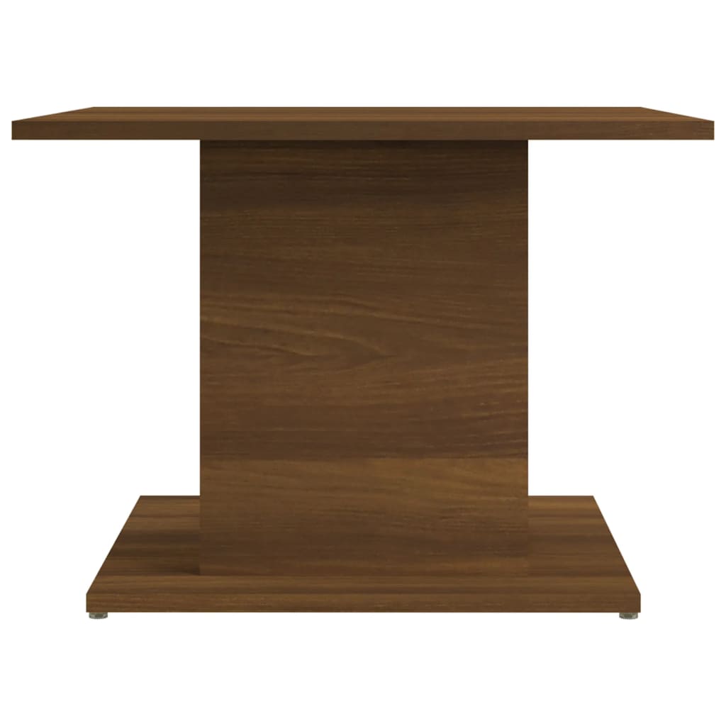 Coffee Table Brown Oak 55.5x55.5x40 cm Engineered Wood