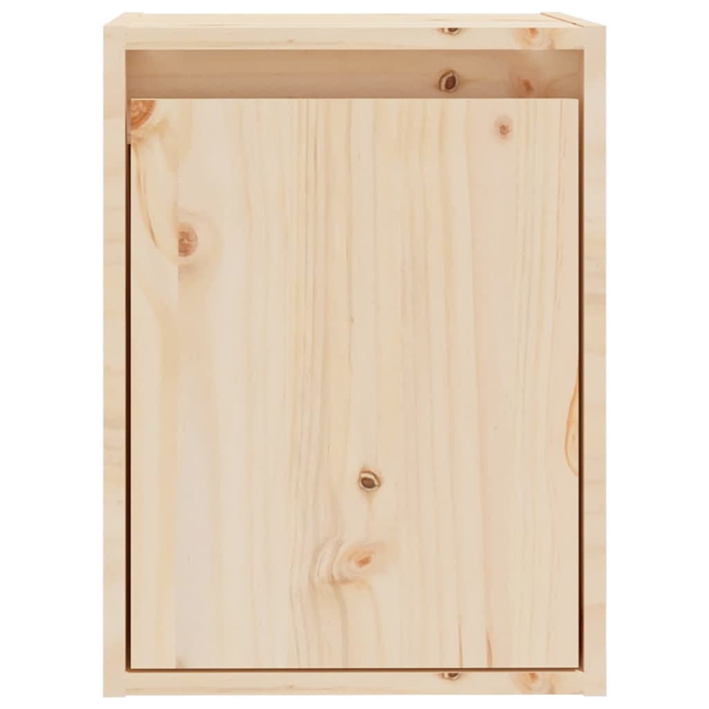 Wall Cabinet 30x30x40 cm Solid Wood Pine