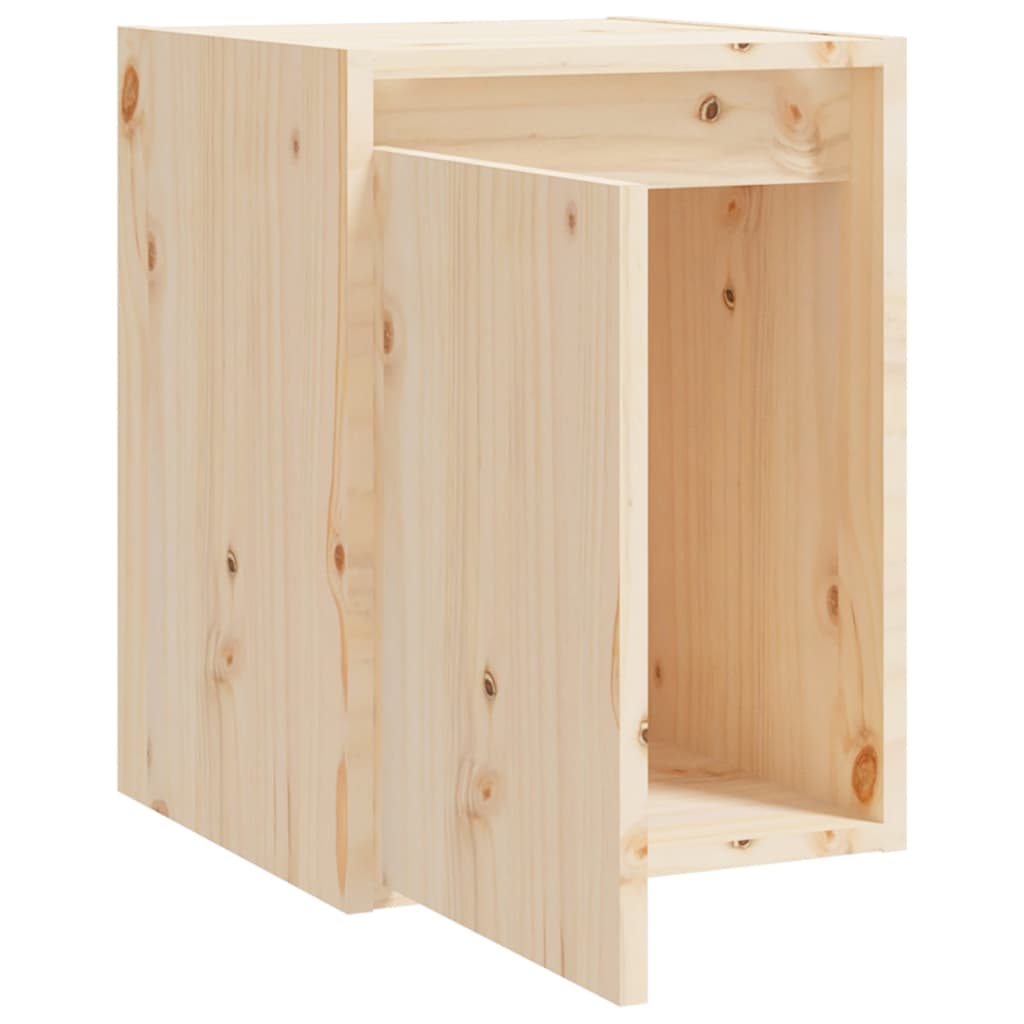 Wall Cabinet 30x30x40 cm Solid Wood Pine