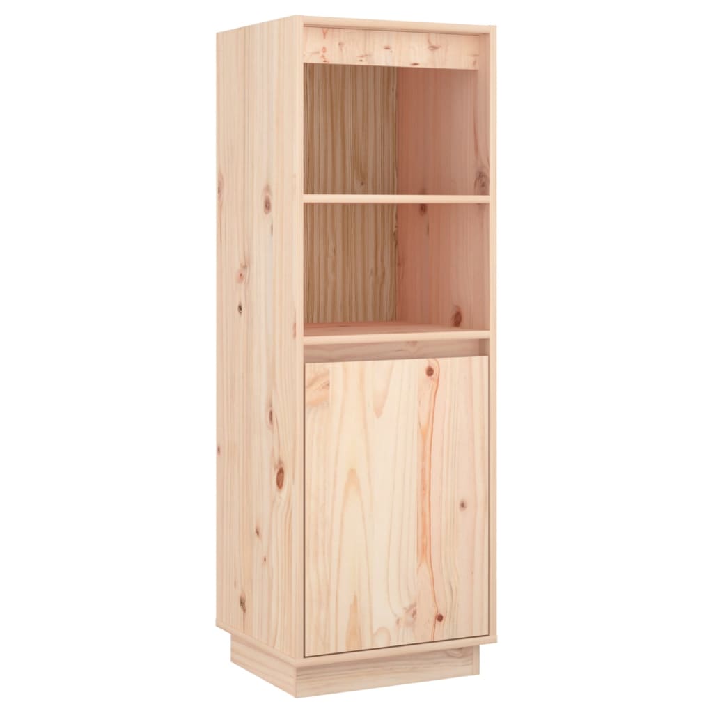 Highboard 37X34X0 Cm Solid Wood Pine