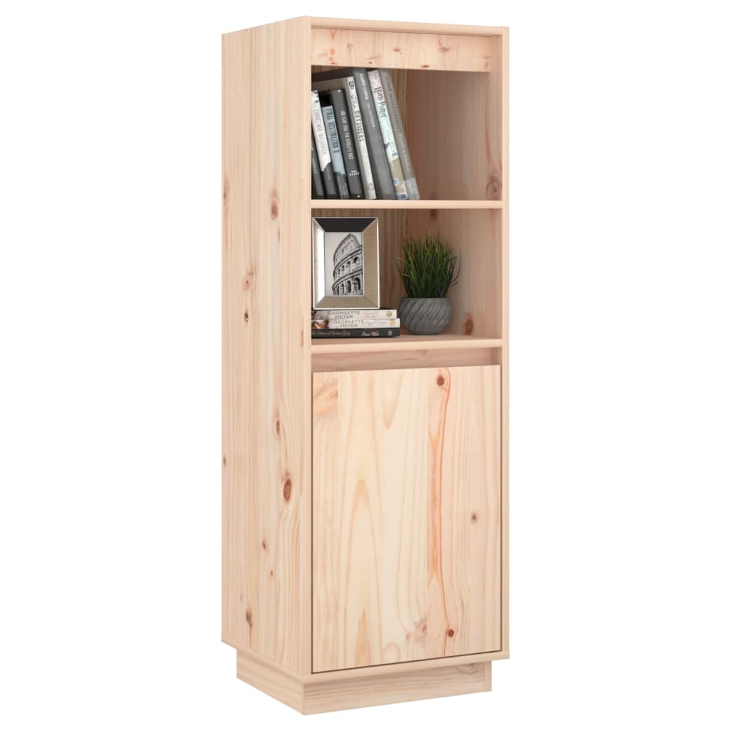 Highboard 37X34X0 Cm Solid Wood Pine