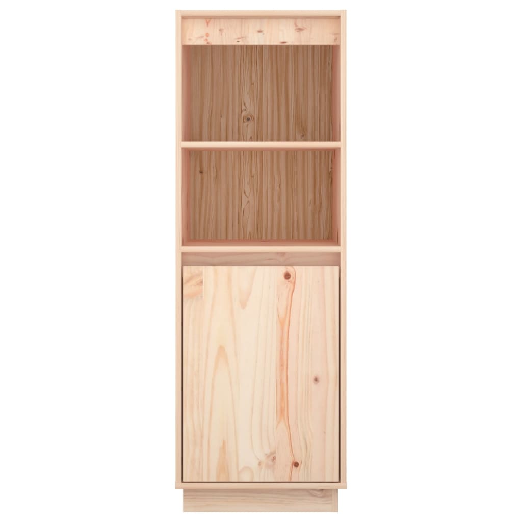 Highboard 37X34X0 Cm Solid Wood Pine