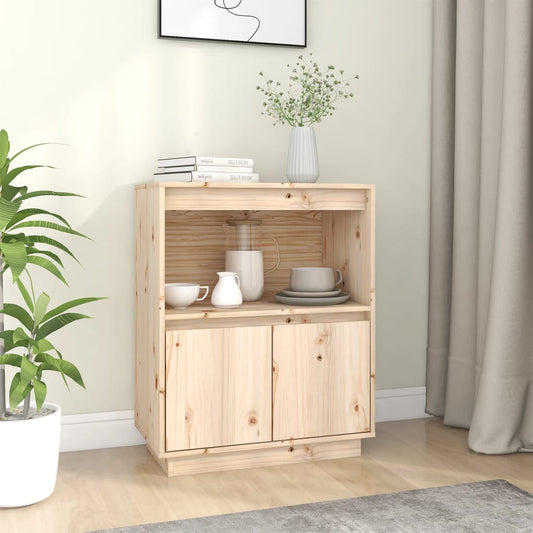 Sideboard 60x34x75 cm Solid Wood Pine