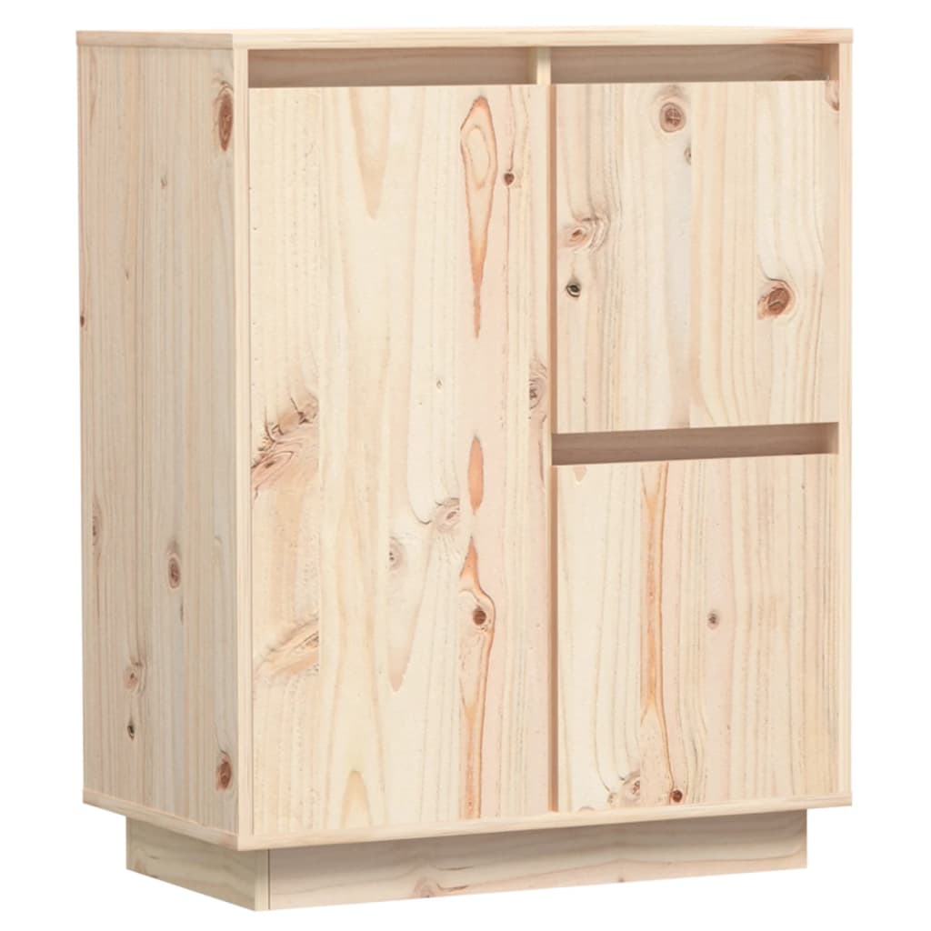 Sideboard 60X34X75 Cm Solid Wood Pine