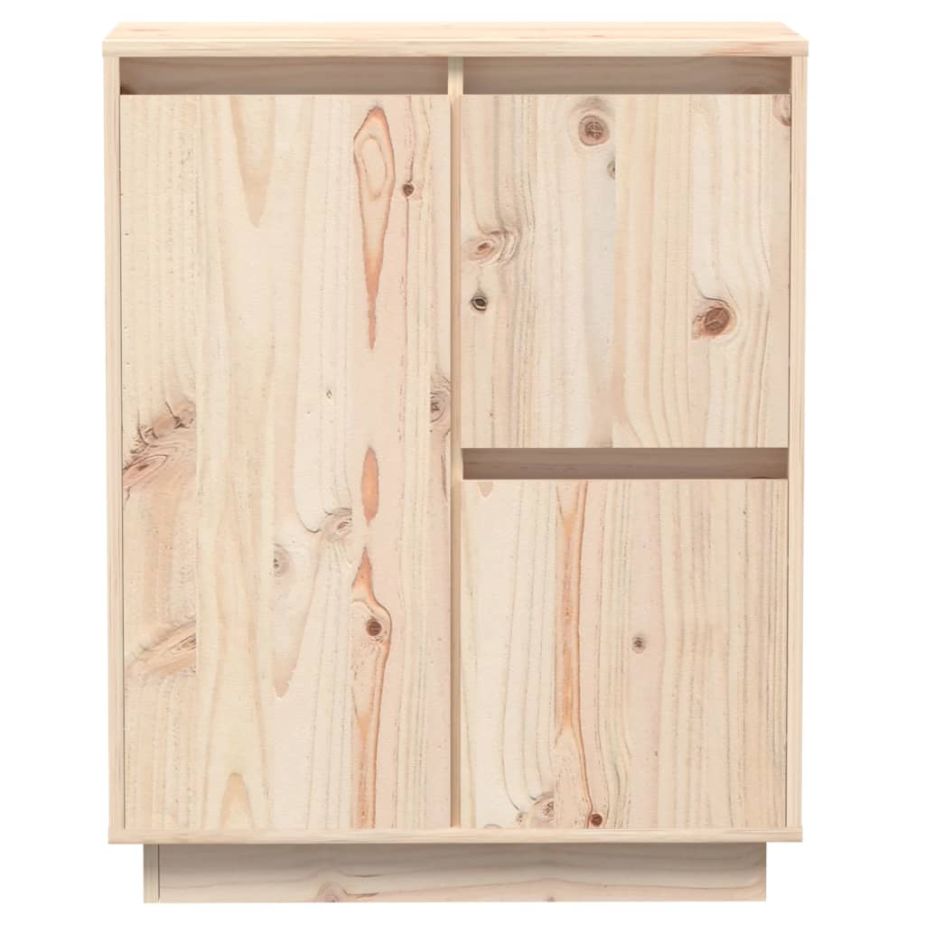 Sideboard 60X34X75 Cm Solid Wood Pine