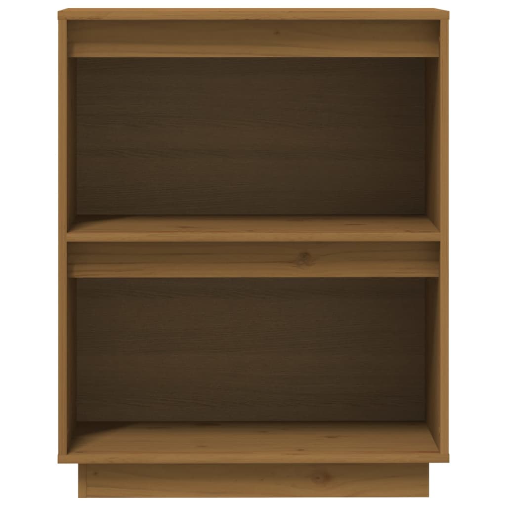 Console Cabinet Honey Brown 60X34X75 Cm Solid Wood Pine