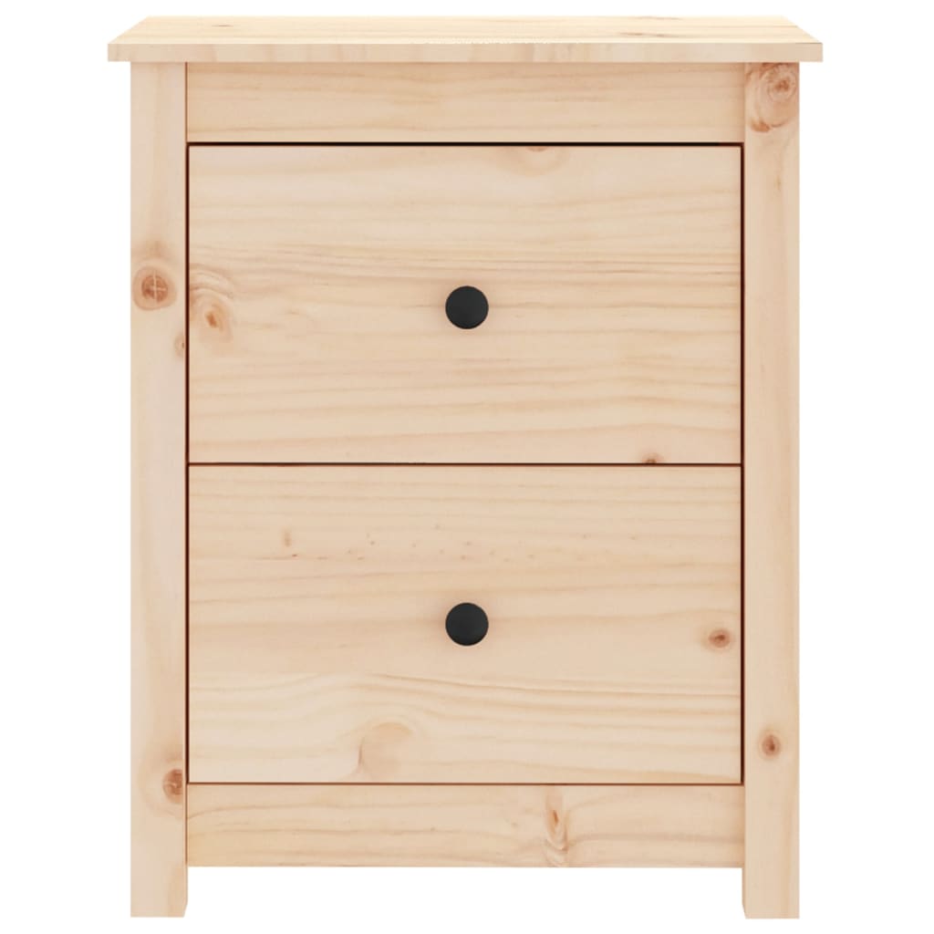 Bedside Cabinet 50x35x61.5 cm Solid Wood Pine