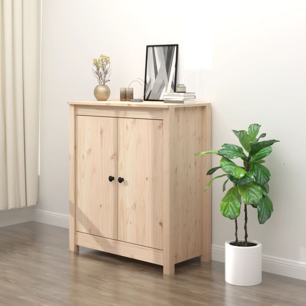 Sideboard 40X35X80 Cm Solid Wood Pine