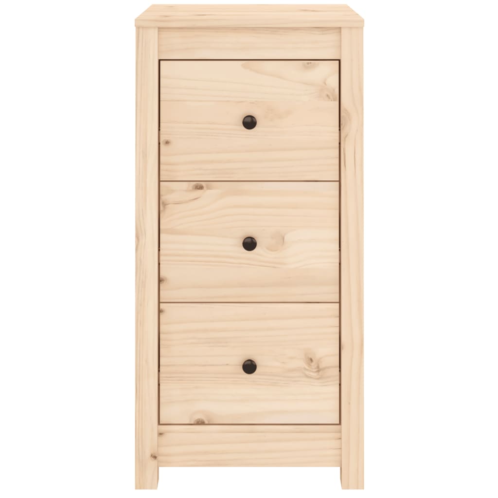 Sideboards 2 pcs 40x35x80 cm Solid Wood Pine