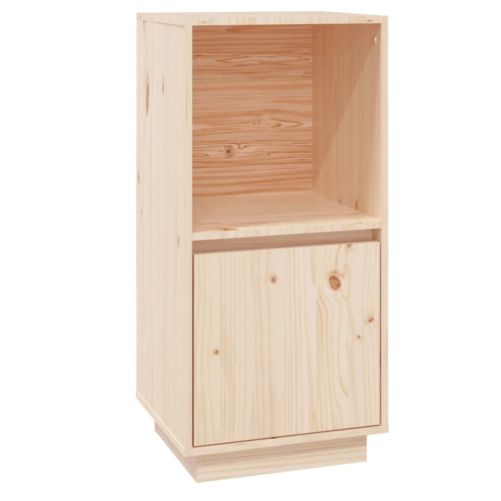 Sideboard 38X35X80 Cm Solid Wood Pine