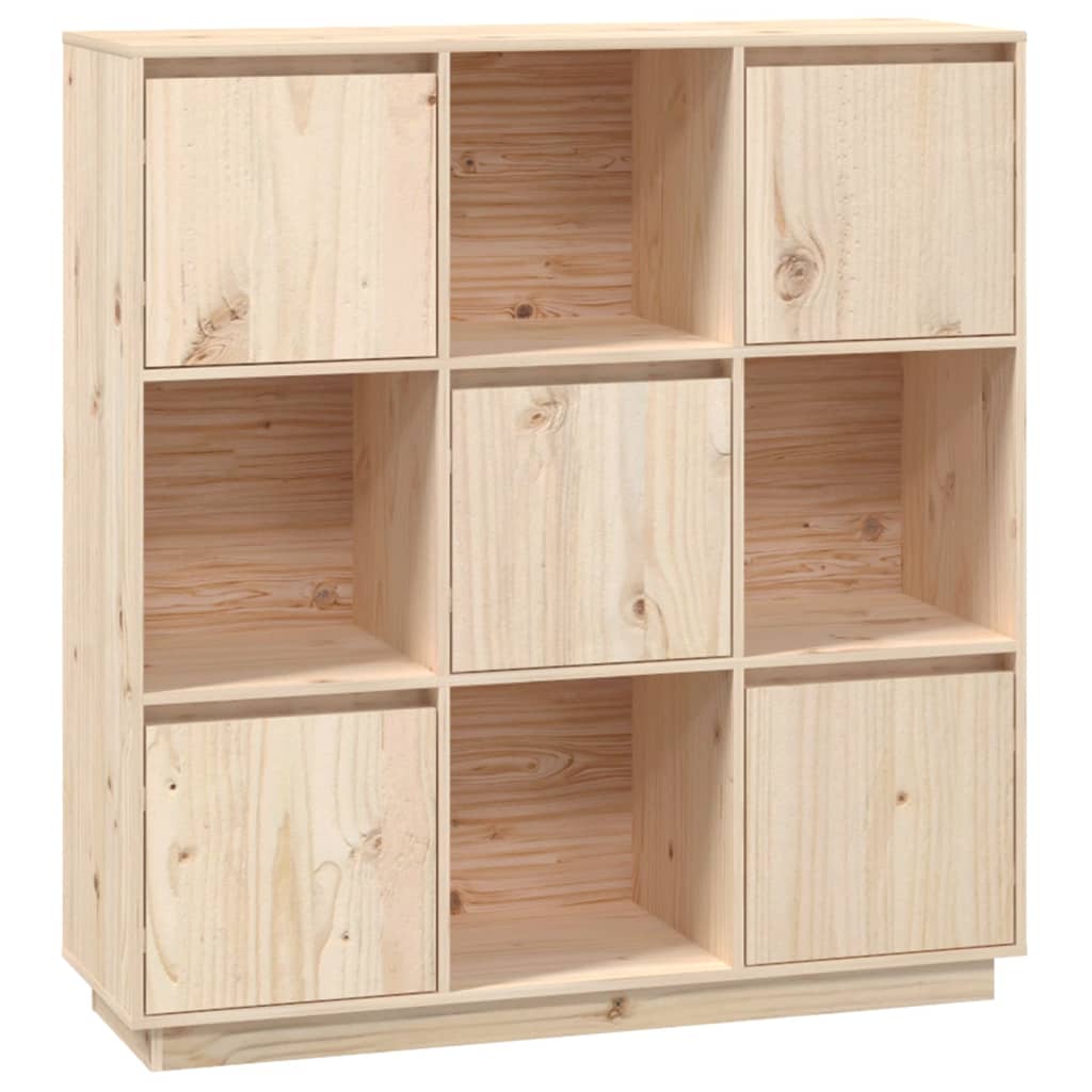 Highboard 0.5X35X7 Cm Solid Wood Pine