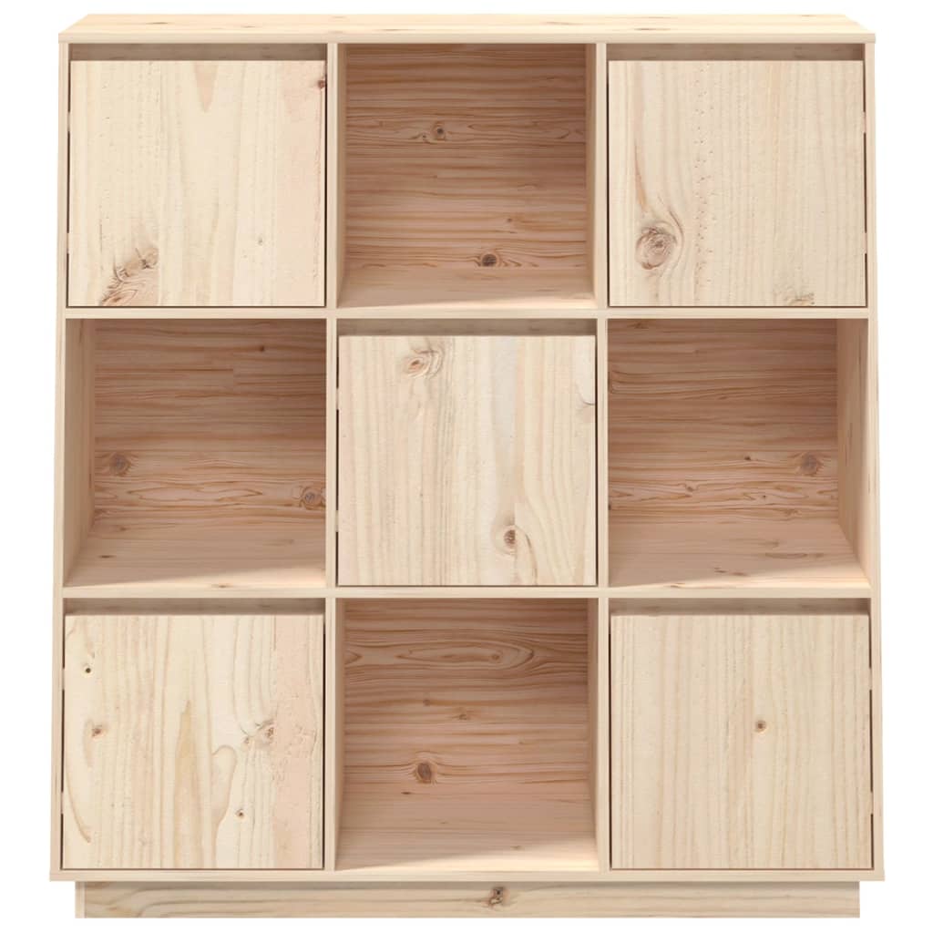 Highboard 0.5X35X7 Cm Solid Wood Pine