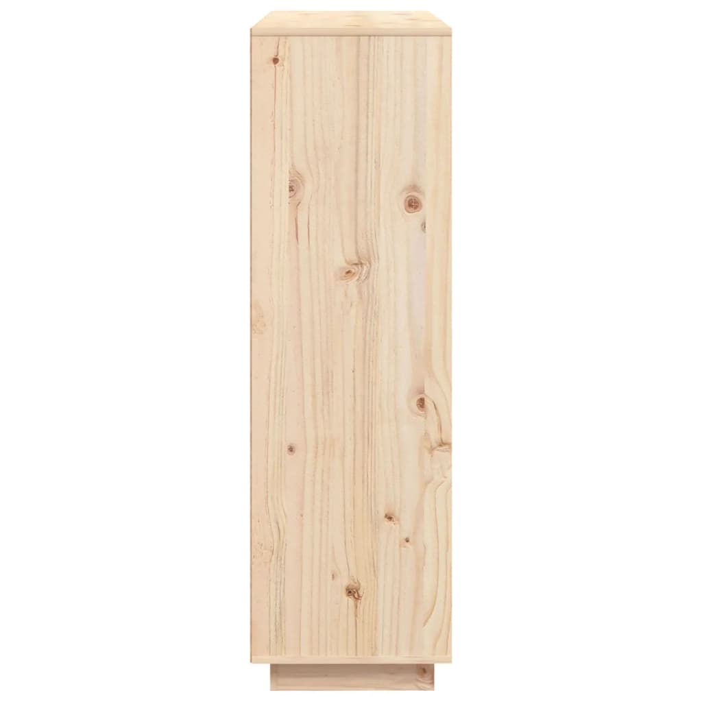 Highboard 0.5X35X7 Cm Solid Wood Pine