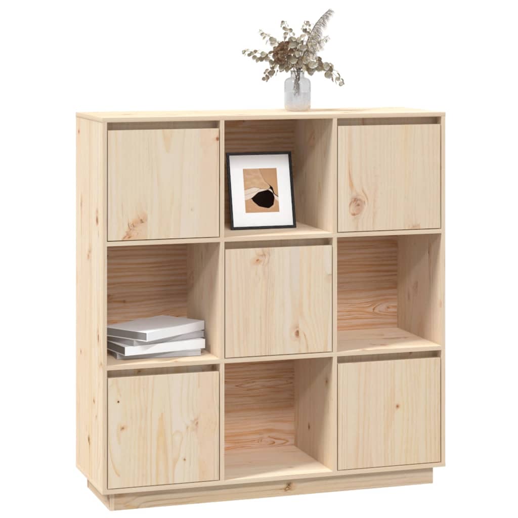 Highboard 0.5X35X7 Cm Solid Wood Pine