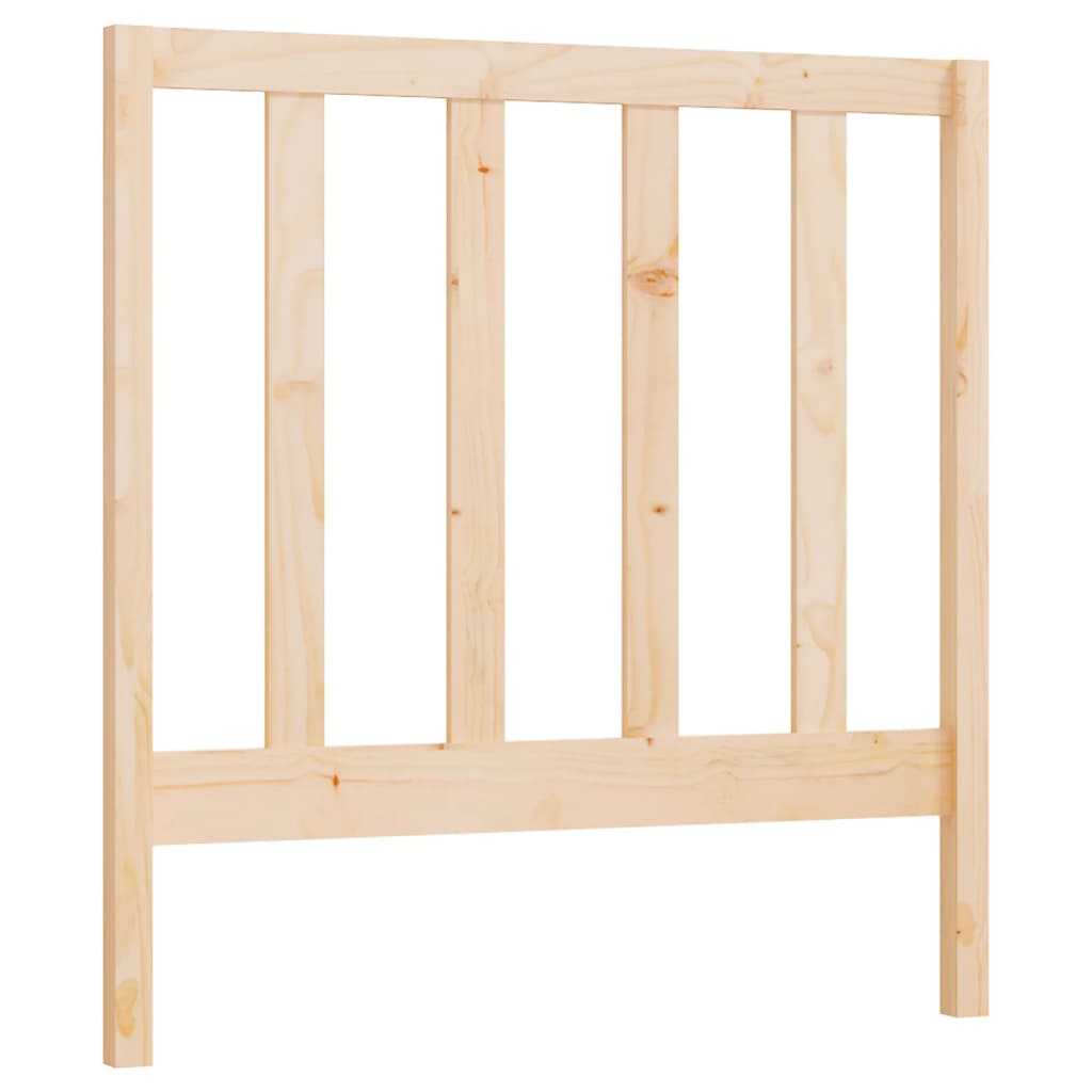 Bed Headboard 96X4X00 Cm Solid Wood Pine