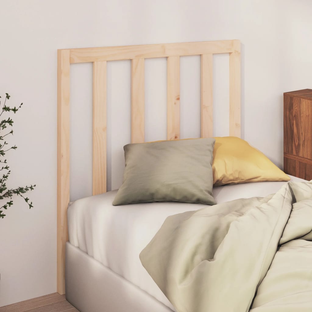 Bed Headboard 96X4X00 Cm Solid Wood Pine