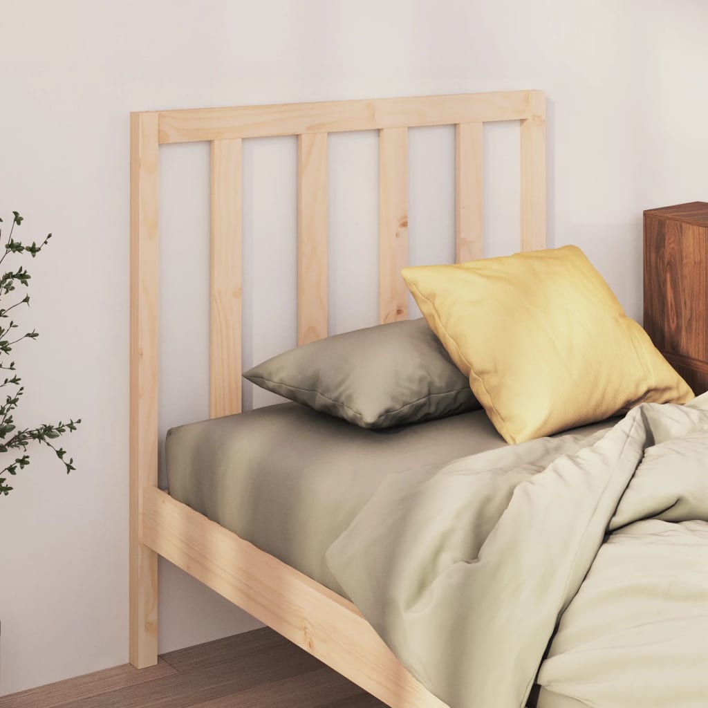 Bed Headboard 96X4X00 Cm Solid Wood Pine