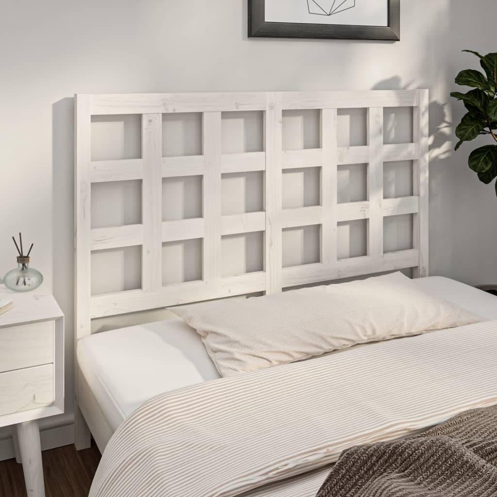 Bed Headboard 95.5X4X00 Cm Solid Wood Pine