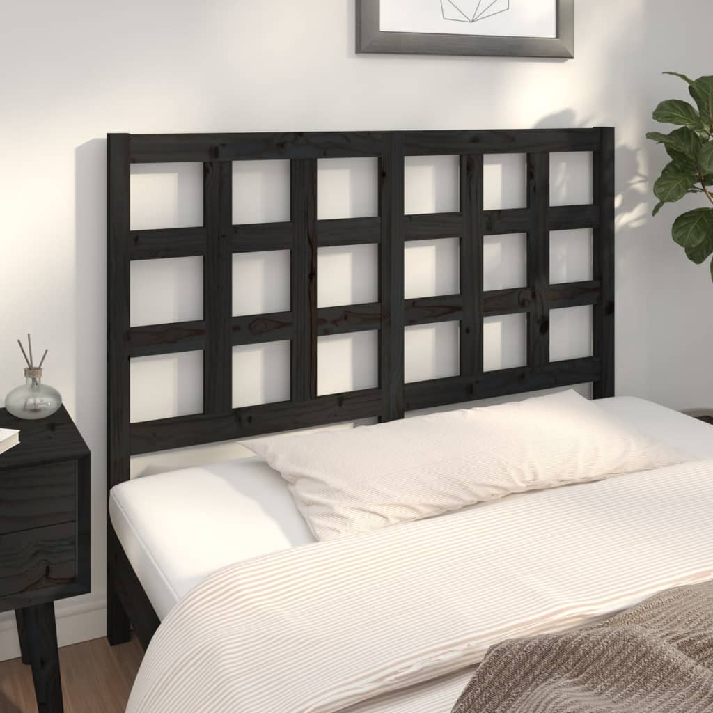 Bed Headboard 95.5X4X00 Cm Solid Wood Pine