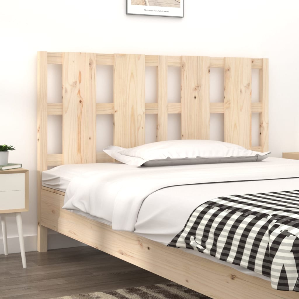 Bed Headboard 95.5X4X00 Cm Solid Wood Pine