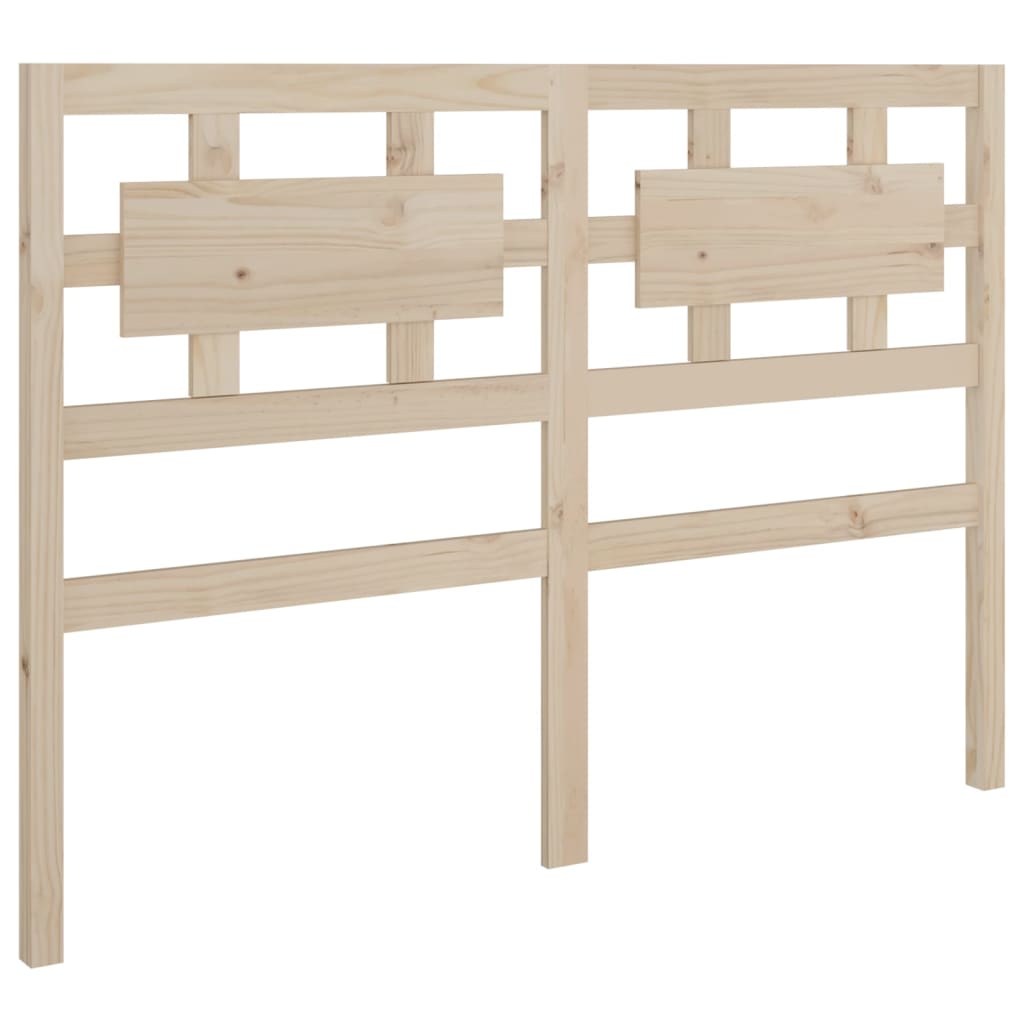 Bed Headboard 140.5x4x100 cm Solid Wood Pine