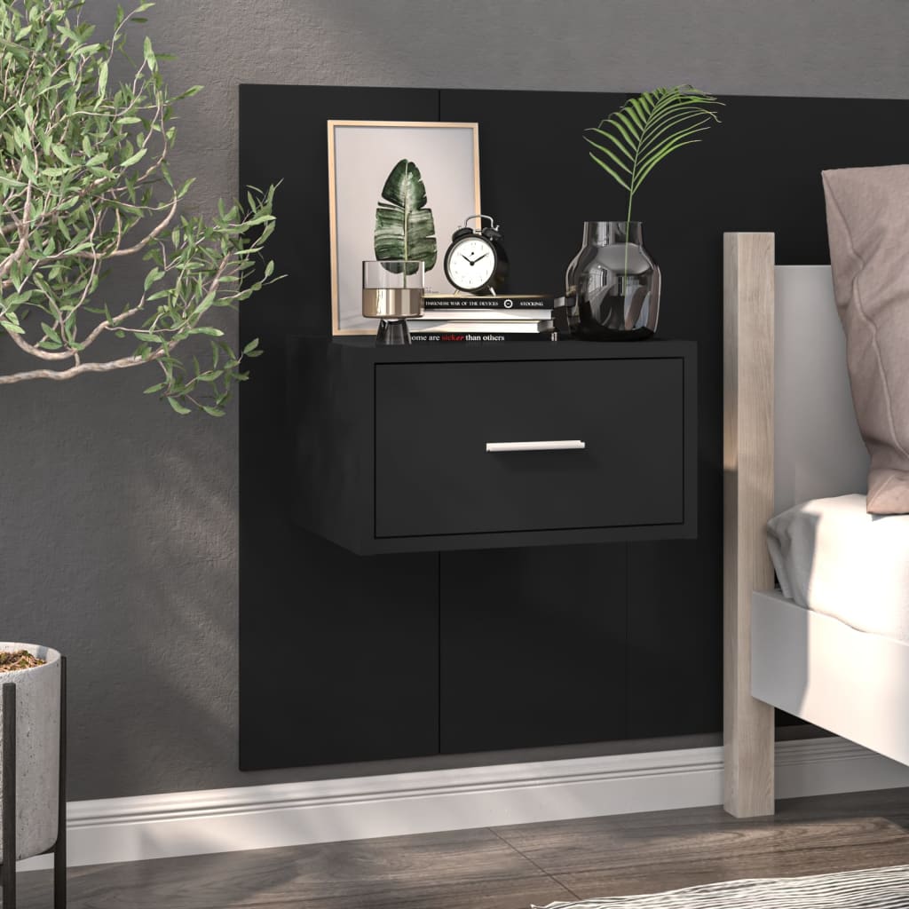 Wall-Mounted Bedside Cabinet