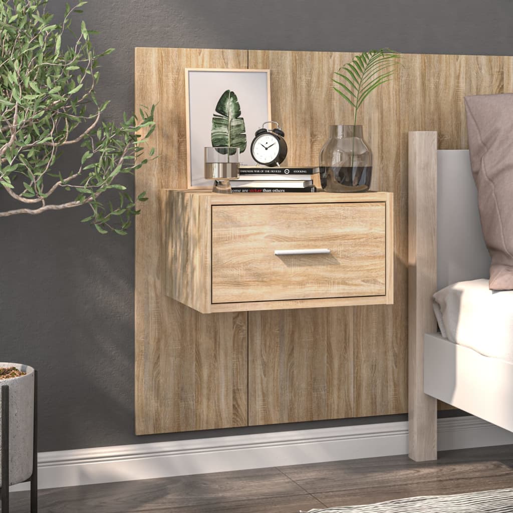 Wall-Mounted Bedside Cabinet