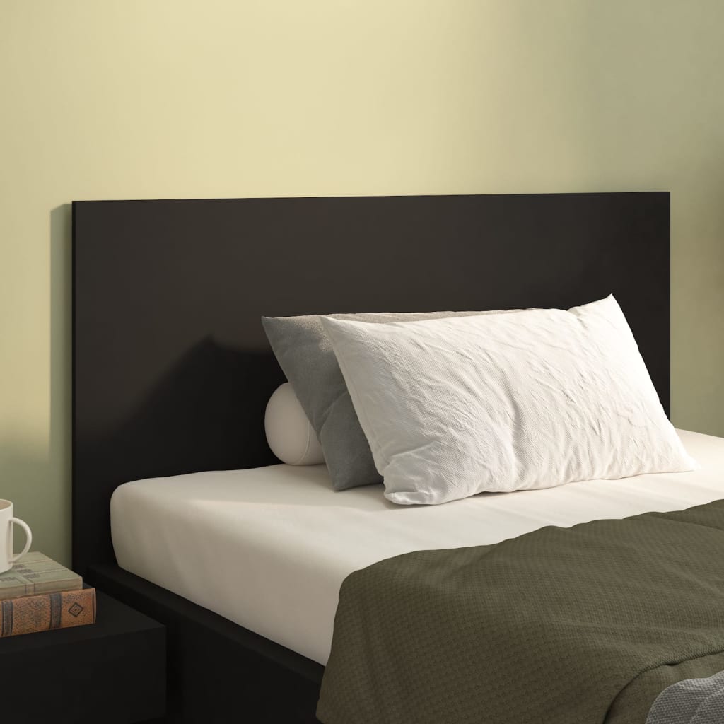 Bed Headboard Concrete Grey 120X1.5X80 Cm Engineered Wood