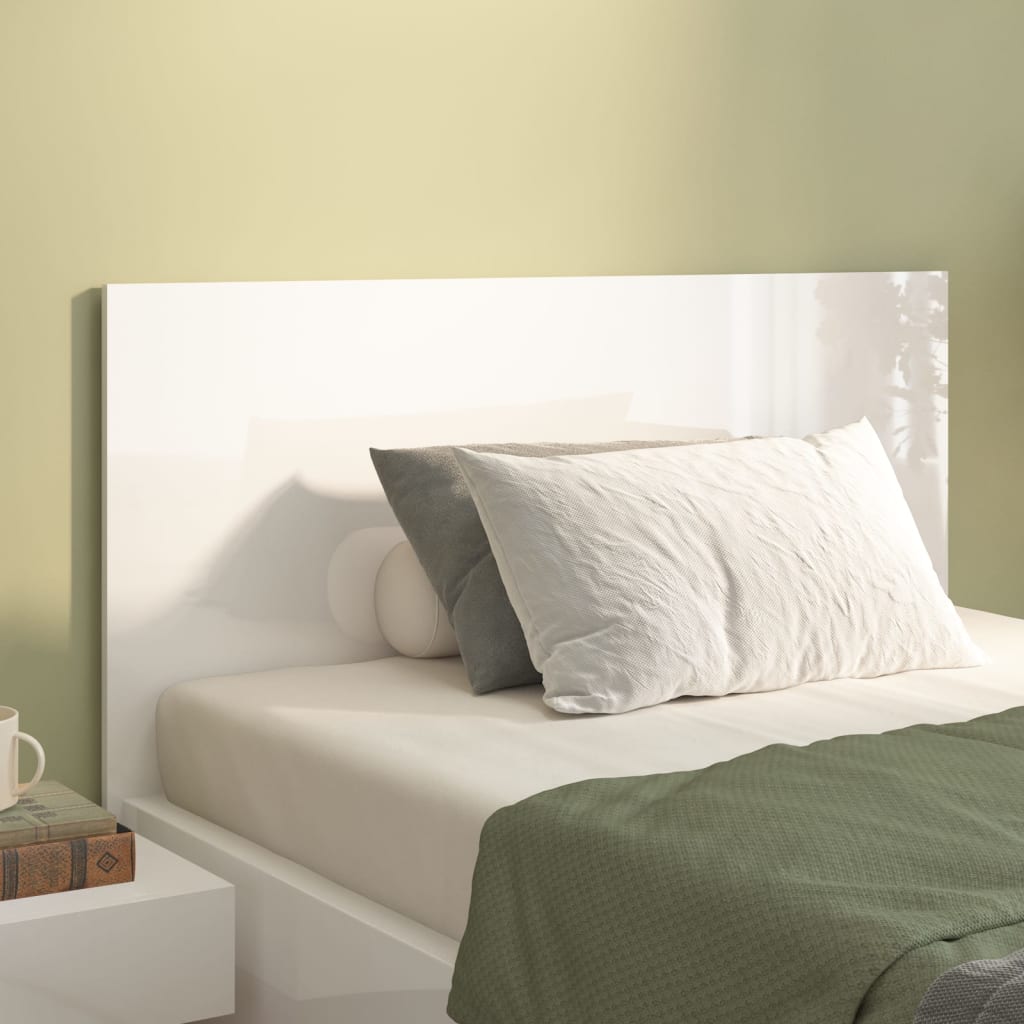 Bed Headboard Concrete Grey 120X1.5X80 Cm Engineered Wood