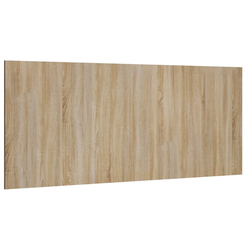 Bed Headboard Sonoma Oak 200x1.5x80 cm Engineered Wood