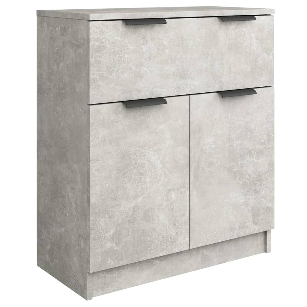 Sideboard Concrete Grey 60X30X70 Cm Engineered Wood