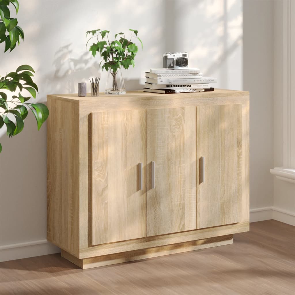 Sideboard 92X35X75 Cm Engineered Wood