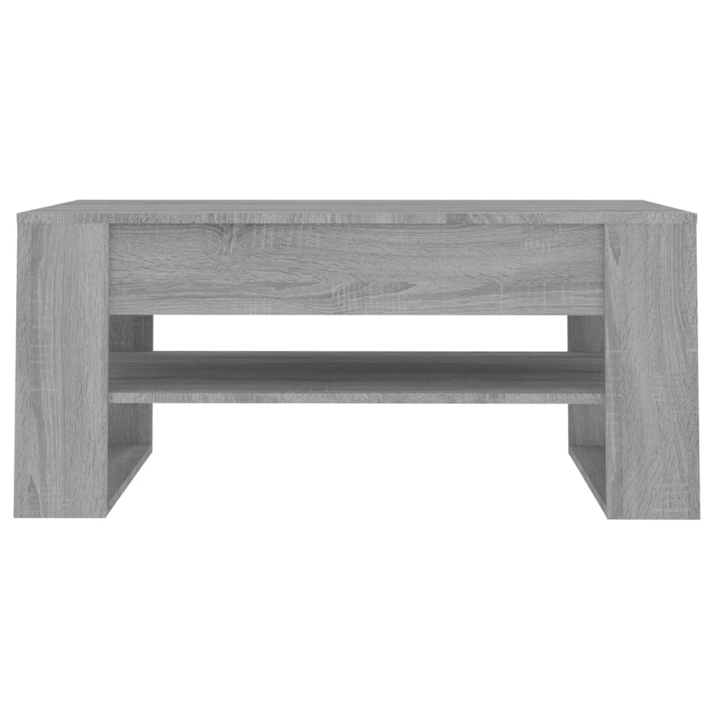 Coffee Table Grey Sonoma 102x55x45 cm Engineered Wood