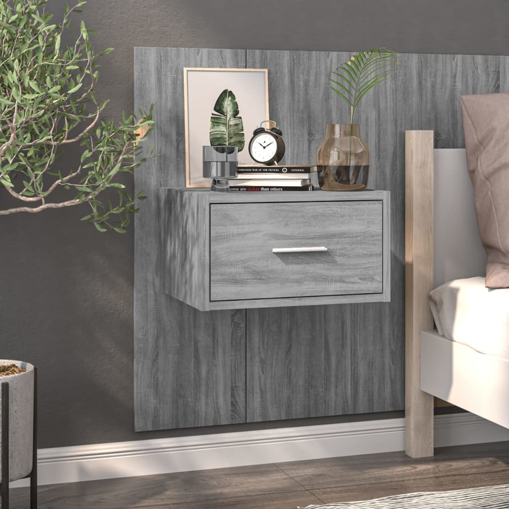 Wall-Mounted Bedside Cabinet