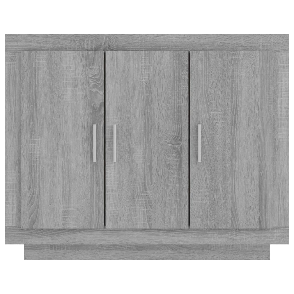 Sideboard Grey Sonoma 92x35x75 cm Engineered Wood