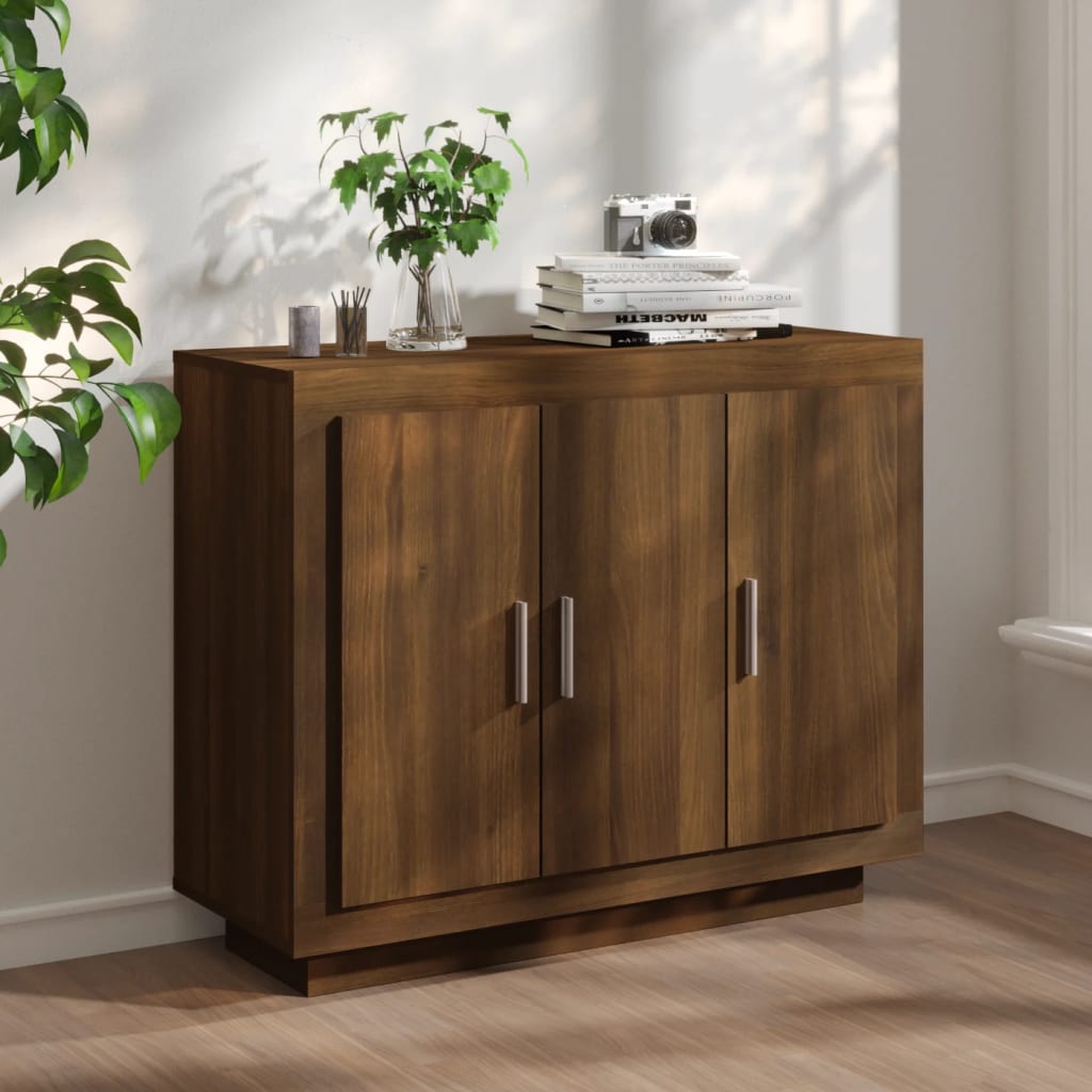 Sideboard 92X35X75 Cm Engineered Wood