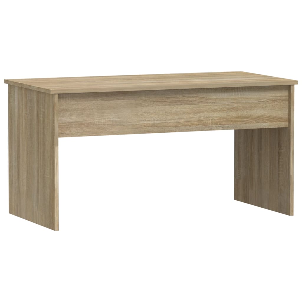 Coffee Table Sonoma Oak 102x50.5x52.5 cm Engineered Wood