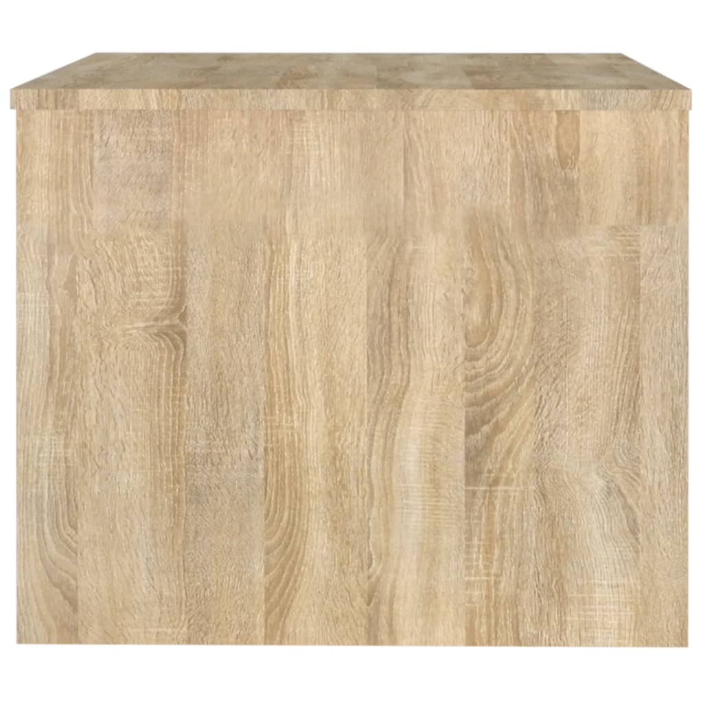 Coffee Table Sonoma Oak 80x50x40 cm Engineered Wood