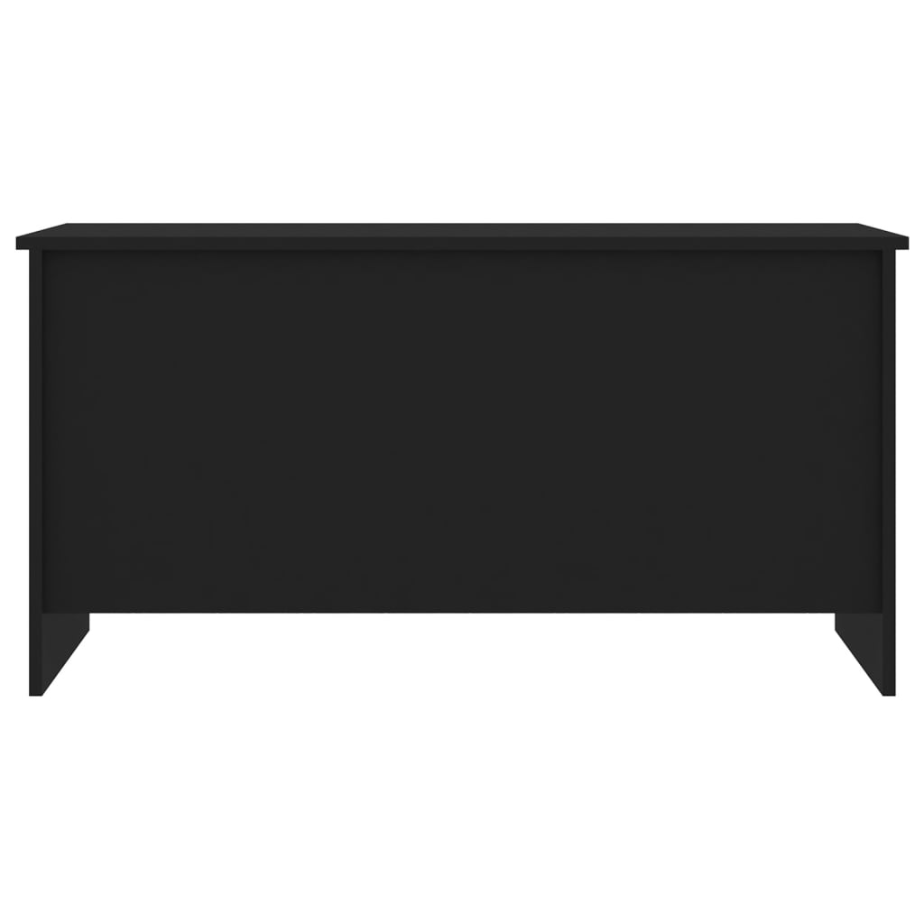 Coffee Table Black 102x55.5x52.5 cm Engineered Wood