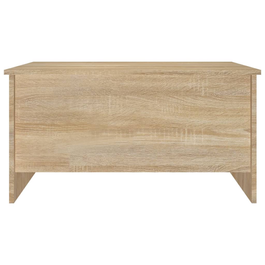 Coffee Table Sonoma Oak 80x55.5x41.5 cm Engineered Wood