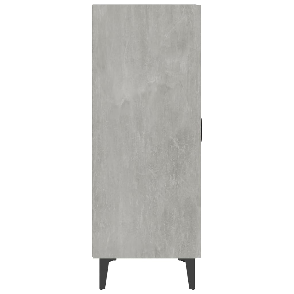 Sideboard Concrete Grey 70X34X90 Cm Engineered Wood