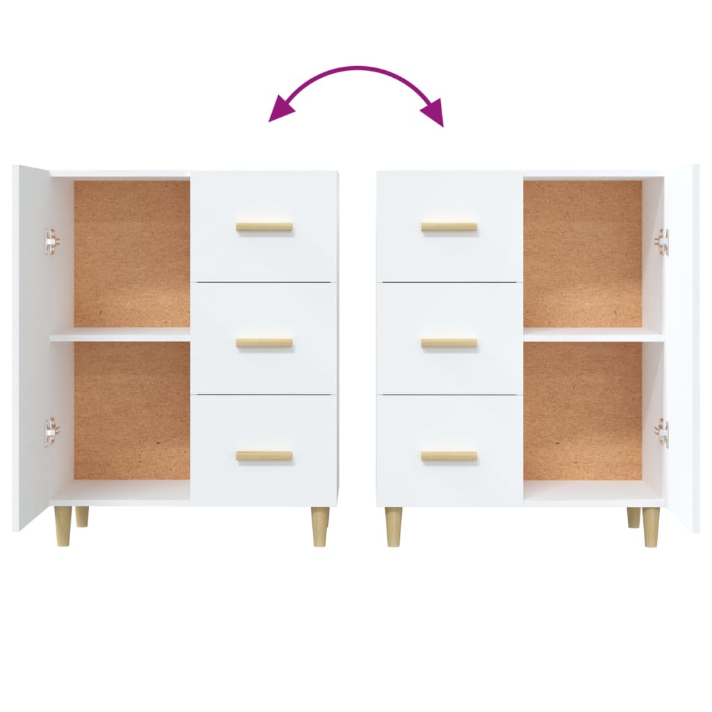 Sideboard 69.5X34X90 Cm Engineered Wood