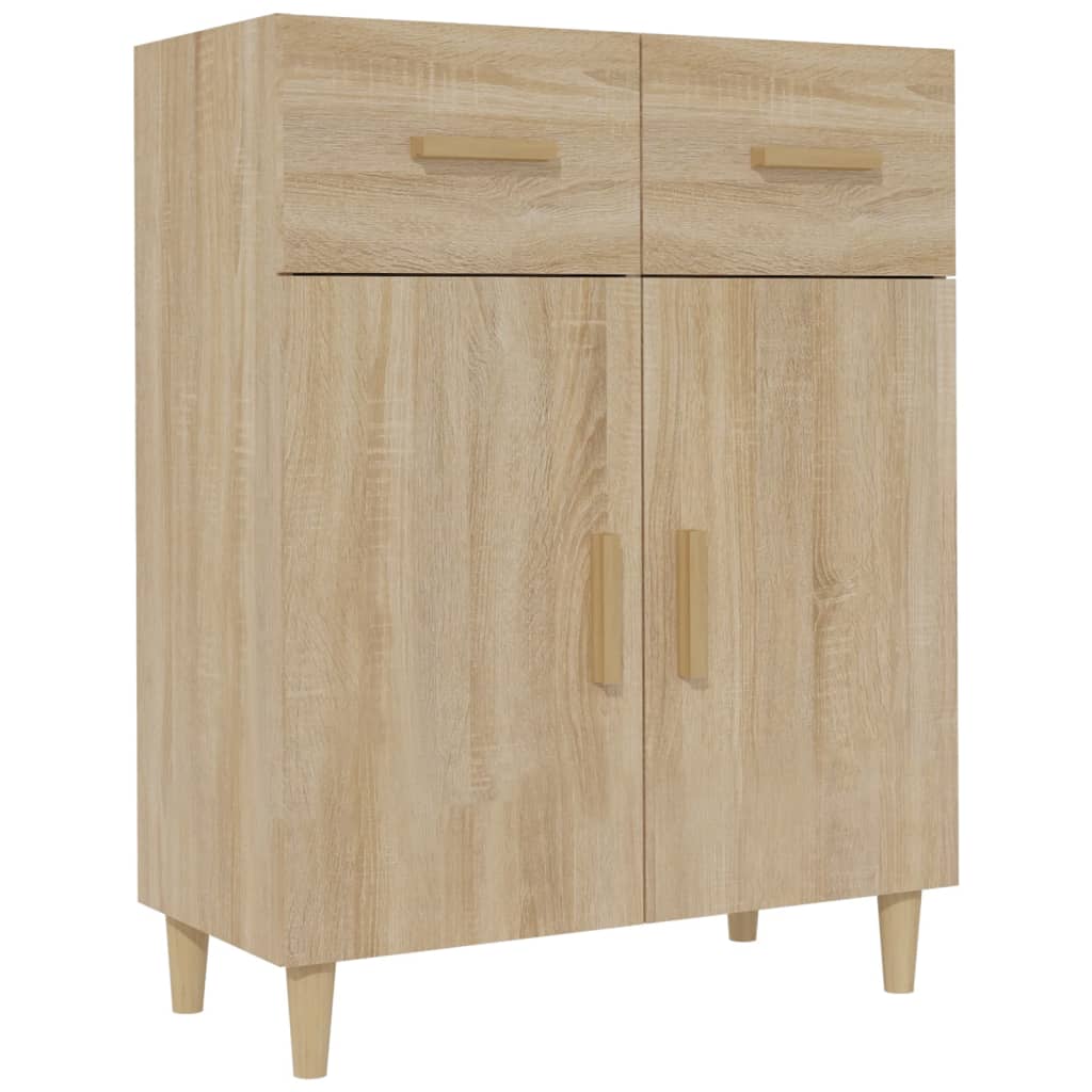 Sideboard Sonoma Oak 69.5x34x89 cm Engineered Wood