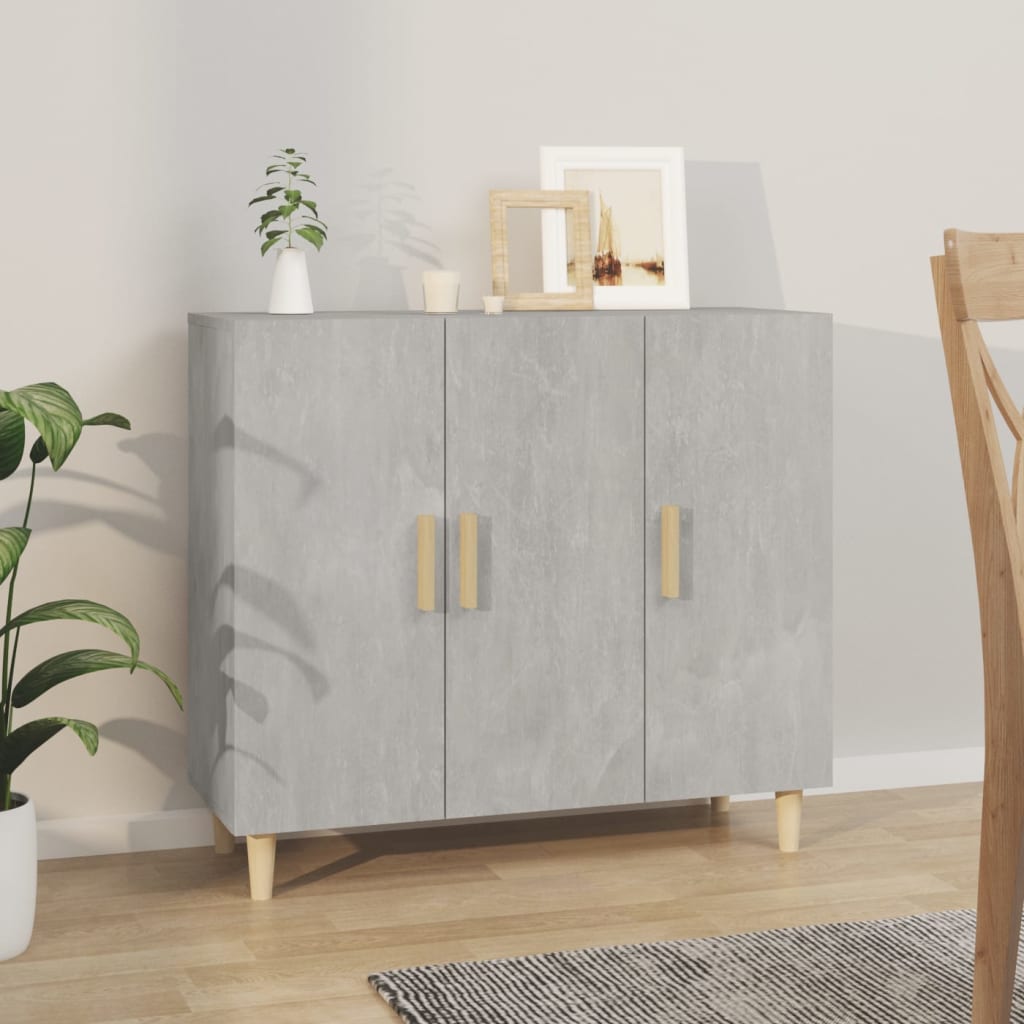 Sideboard 90X34X80 Cm Engineered Wood