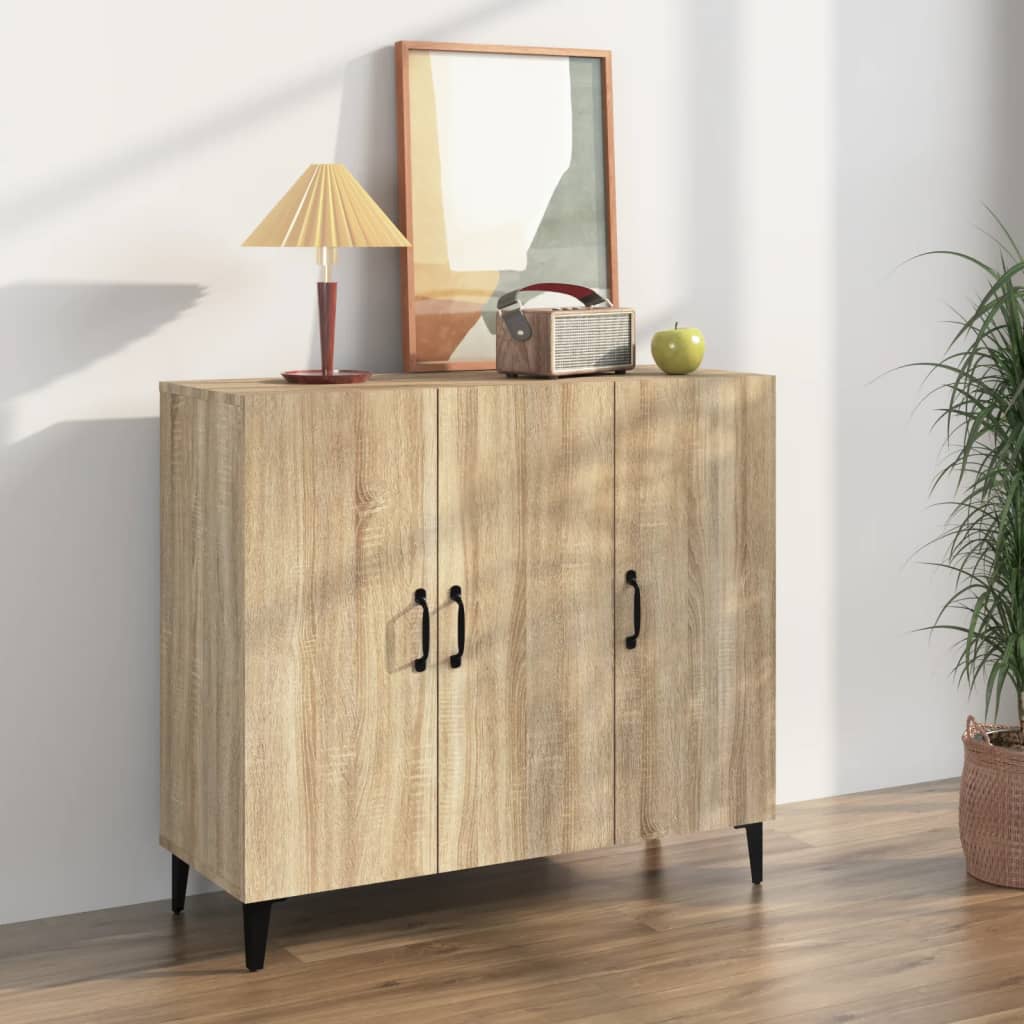 Sideboard 90X34X80 Cm Engineered Wood