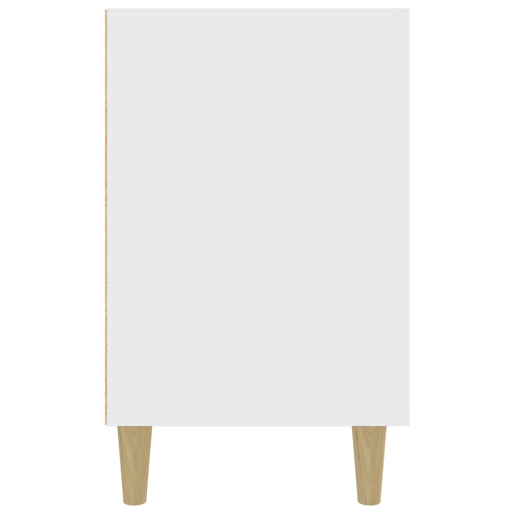 Sideboard White 100x36x60 cm Engineered Wood