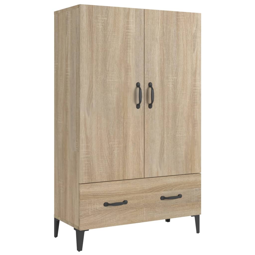 Highboard Sonoma Oak 70X31X115 Cm Engineered Wood