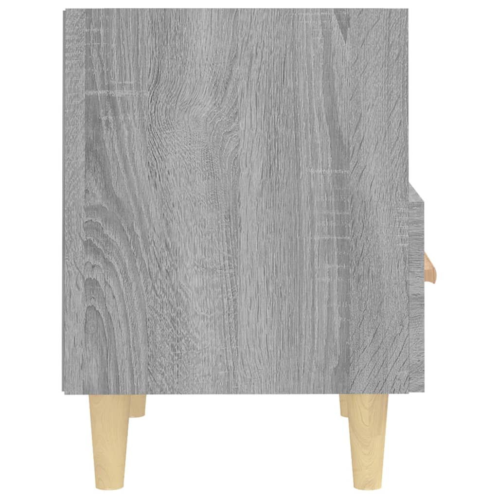 Bedside Cabinet Grey Sonoma 40x35x47 cm